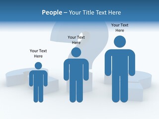 White Aging Women PowerPoint Template