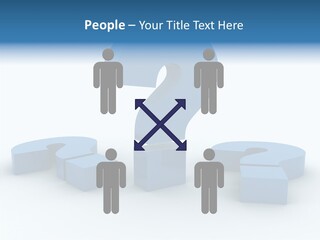 White Aging Women PowerPoint Template