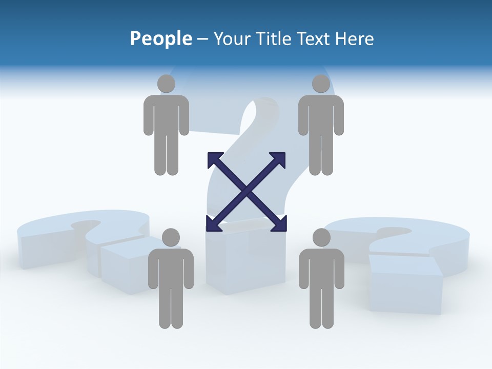 White Aging Women PowerPoint Template