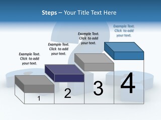 White Aging Women PowerPoint Template
