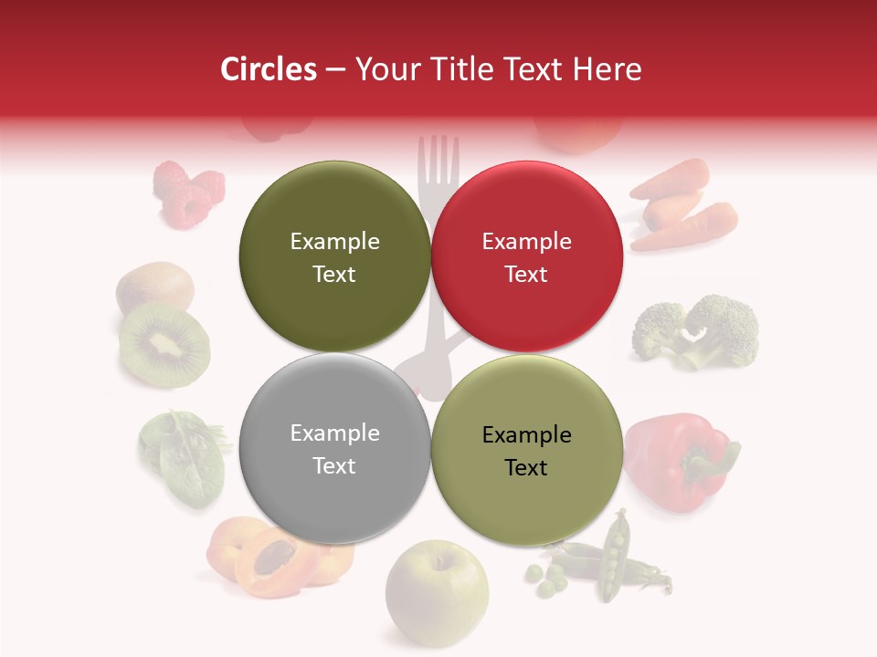 Care Closeup White Background PowerPoint Template