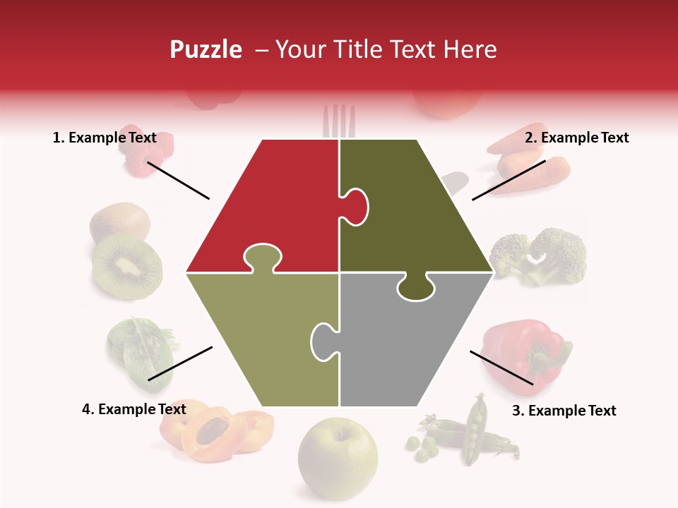 Care Closeup White Background PowerPoint Template