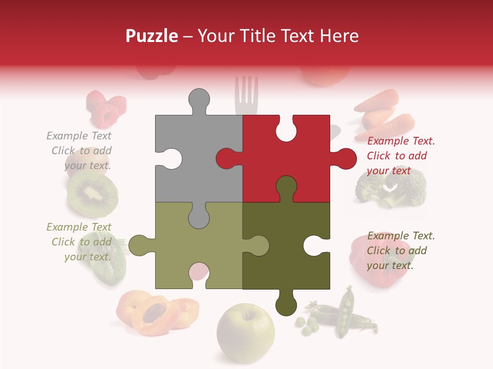 Care Closeup White Background PowerPoint Template