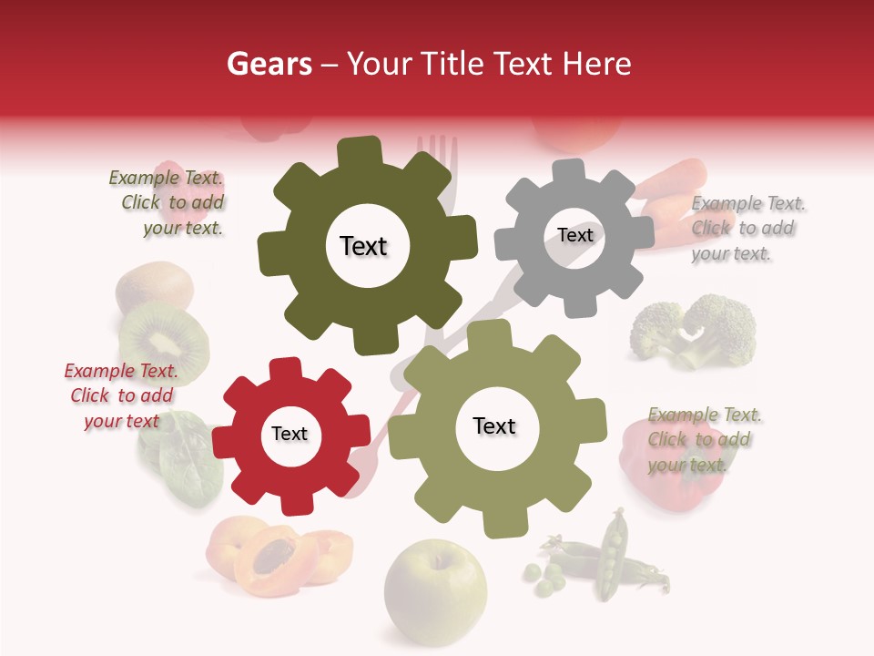 Care Closeup White Background PowerPoint Template