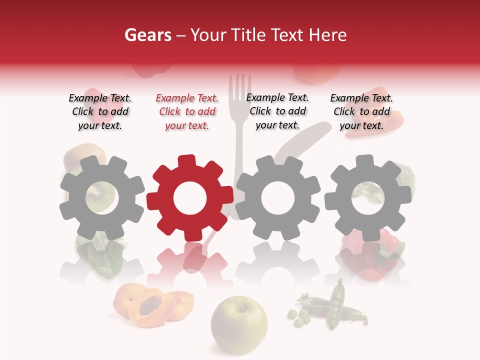 Care Closeup White Background PowerPoint Template