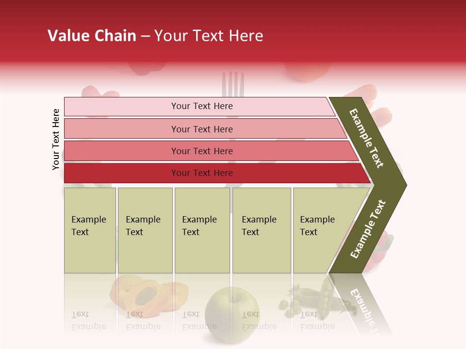 Care Closeup White Background PowerPoint Template