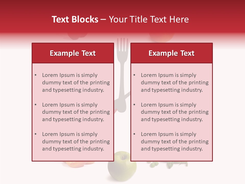 Care Closeup White Background PowerPoint Template