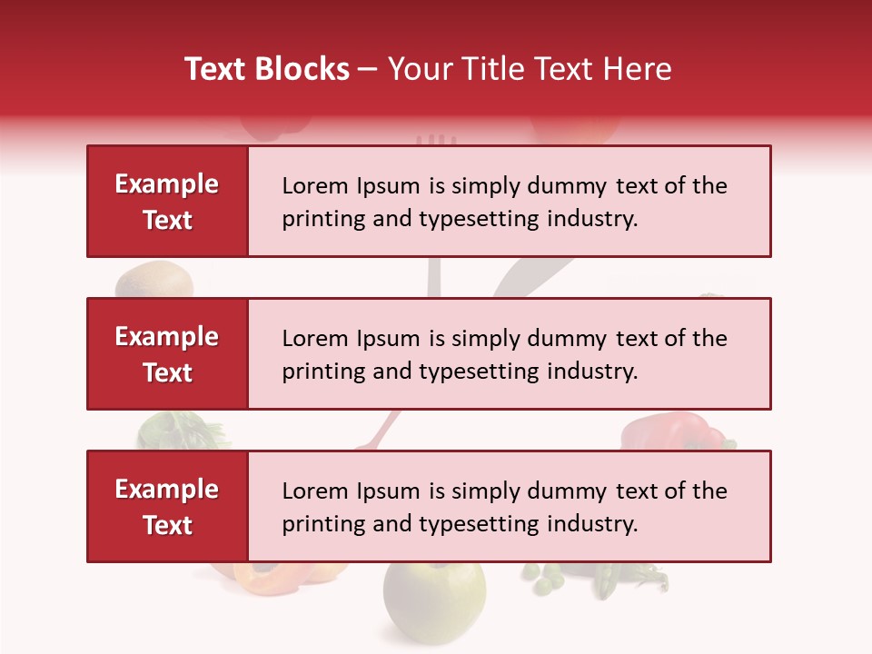 Care Closeup White Background PowerPoint Template