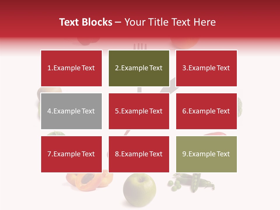 Care Closeup White Background PowerPoint Template