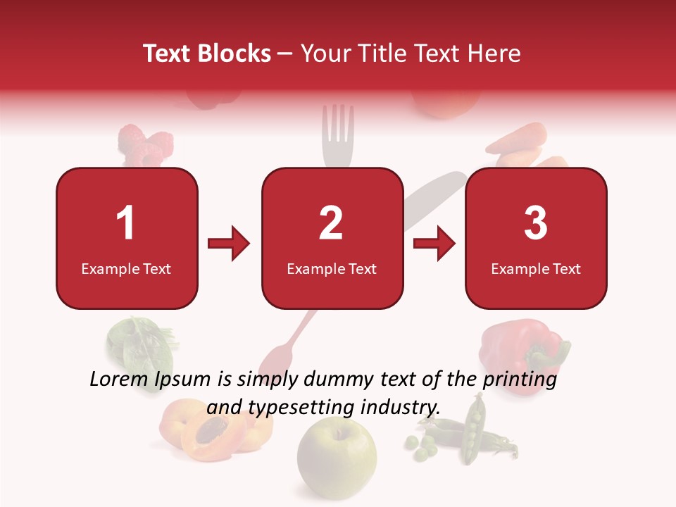 Care Closeup White Background PowerPoint Template