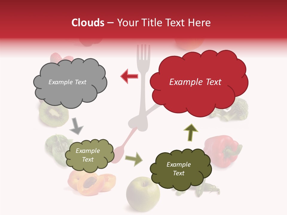 Care Closeup White Background PowerPoint Template