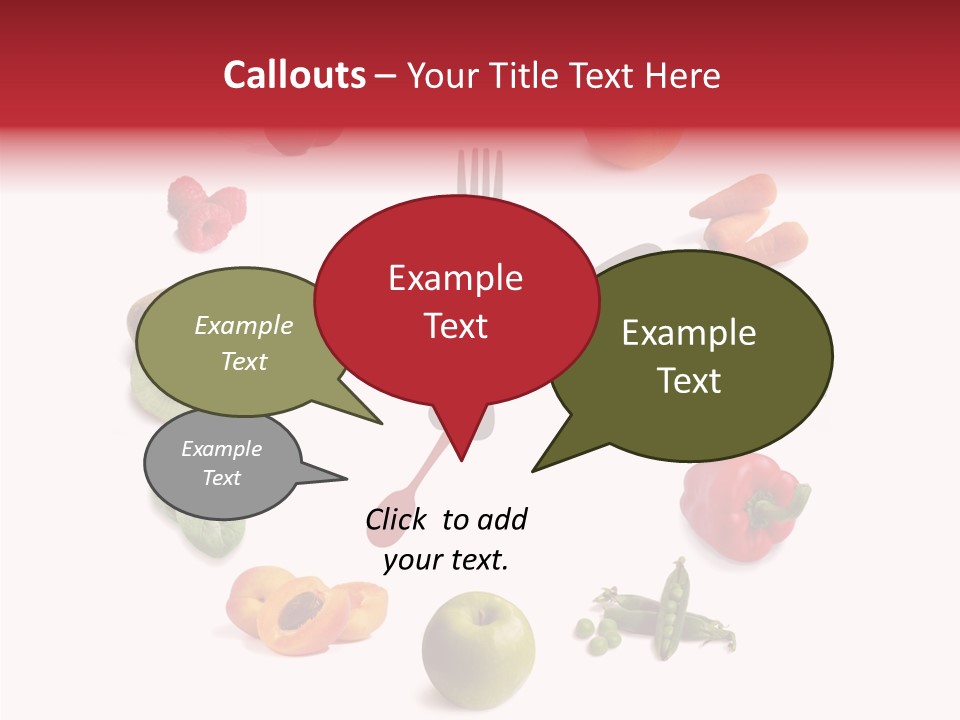 Care Closeup White Background PowerPoint Template