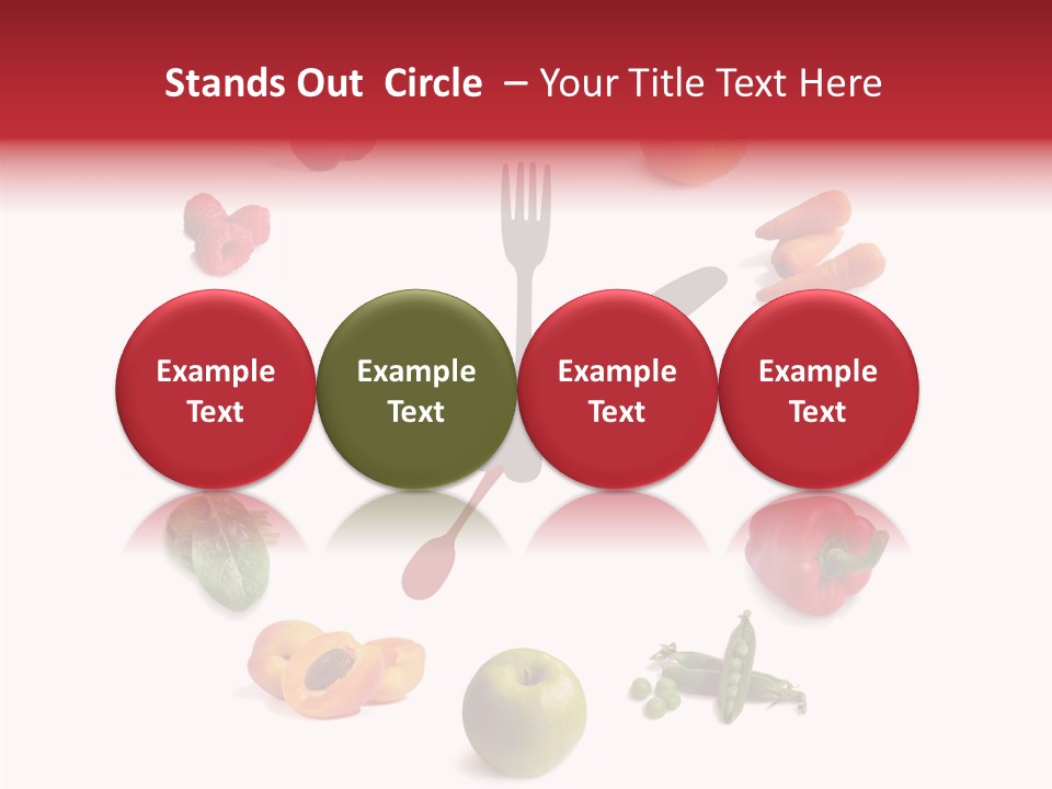 Care Closeup White Background PowerPoint Template