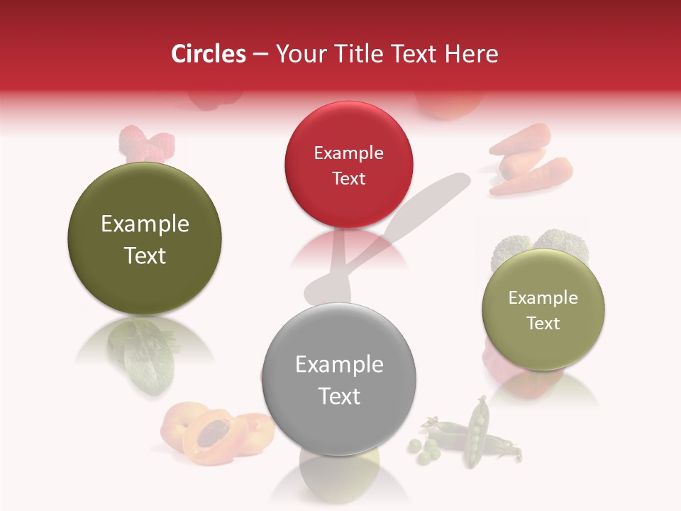 Care Closeup White Background PowerPoint Template