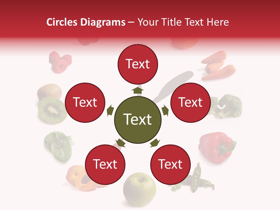 Care Closeup White Background PowerPoint Template