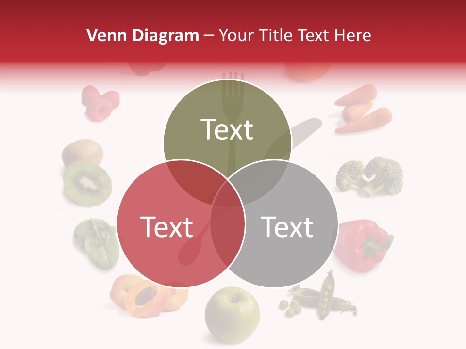 Care Closeup White Background PowerPoint Template