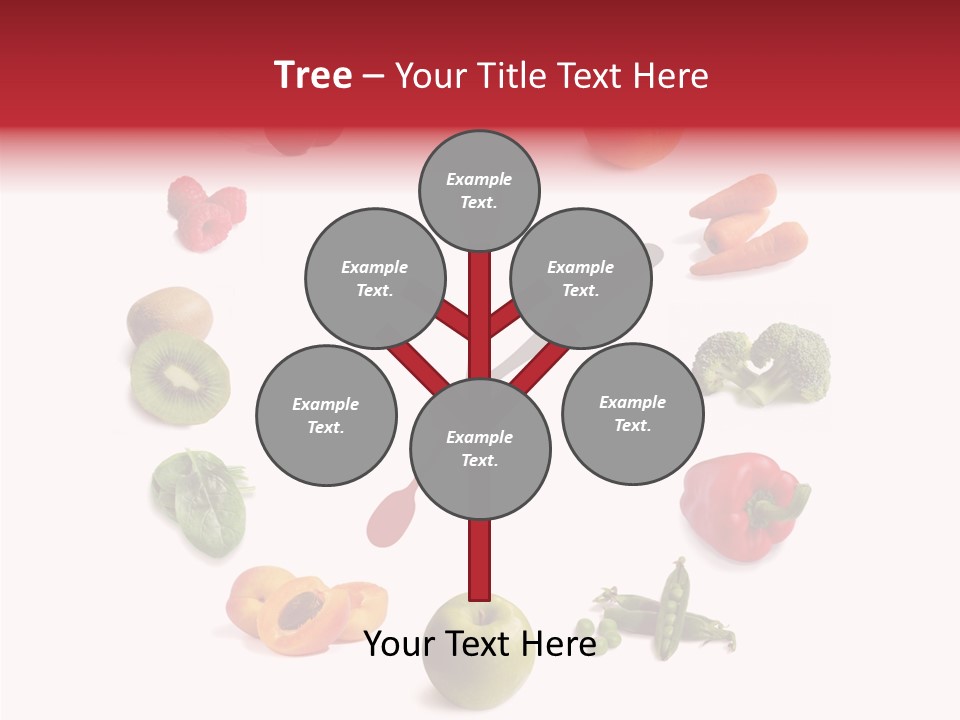 Care Closeup White Background PowerPoint Template