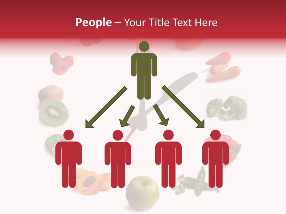 Care Closeup White Background PowerPoint Template