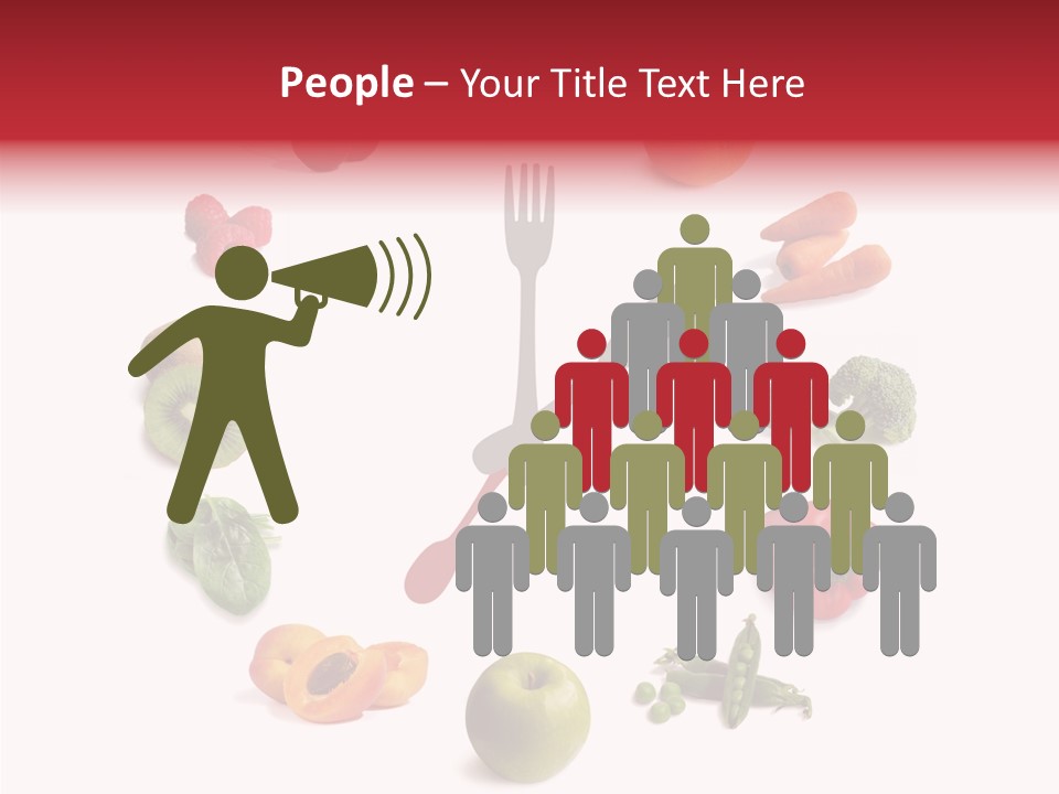 Care Closeup White Background PowerPoint Template