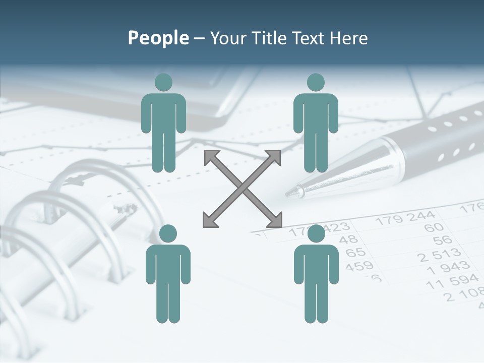 Human Background Assist PowerPoint Template