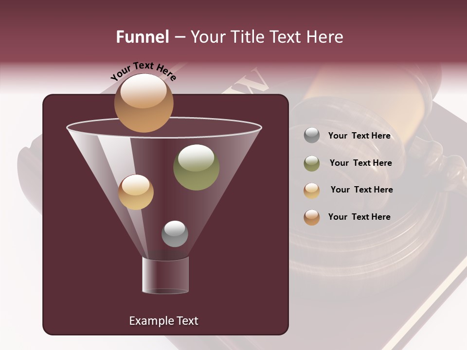 Grandmother Finger Assist PowerPoint Template