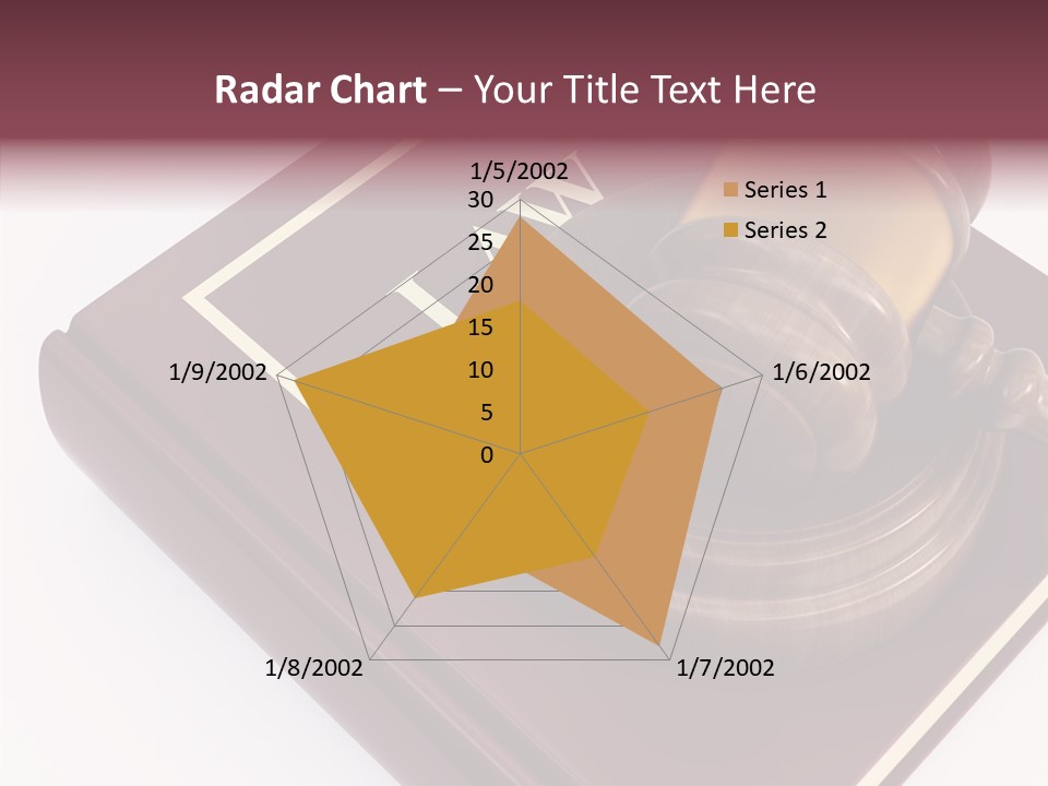 Grandmother Finger Assist PowerPoint Template