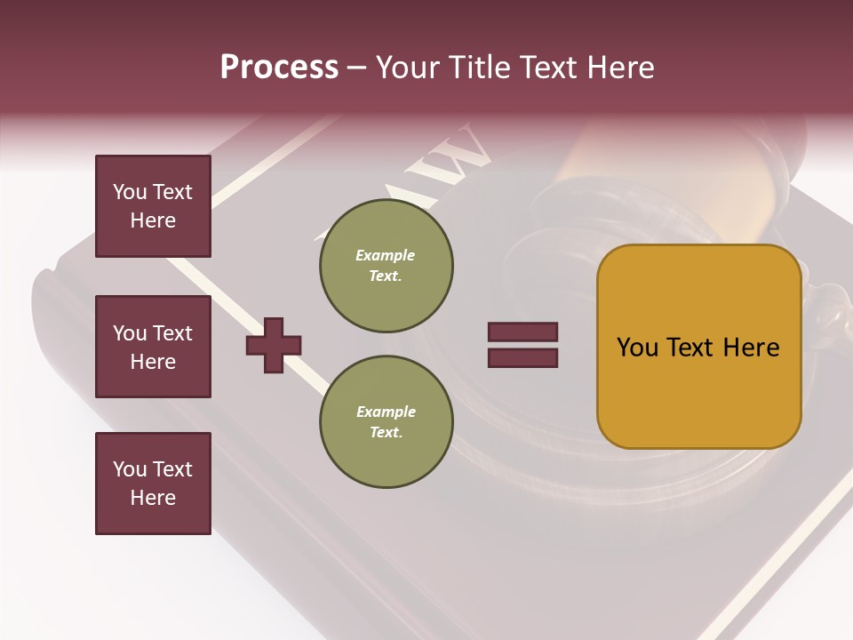 Grandmother Finger Assist PowerPoint Template