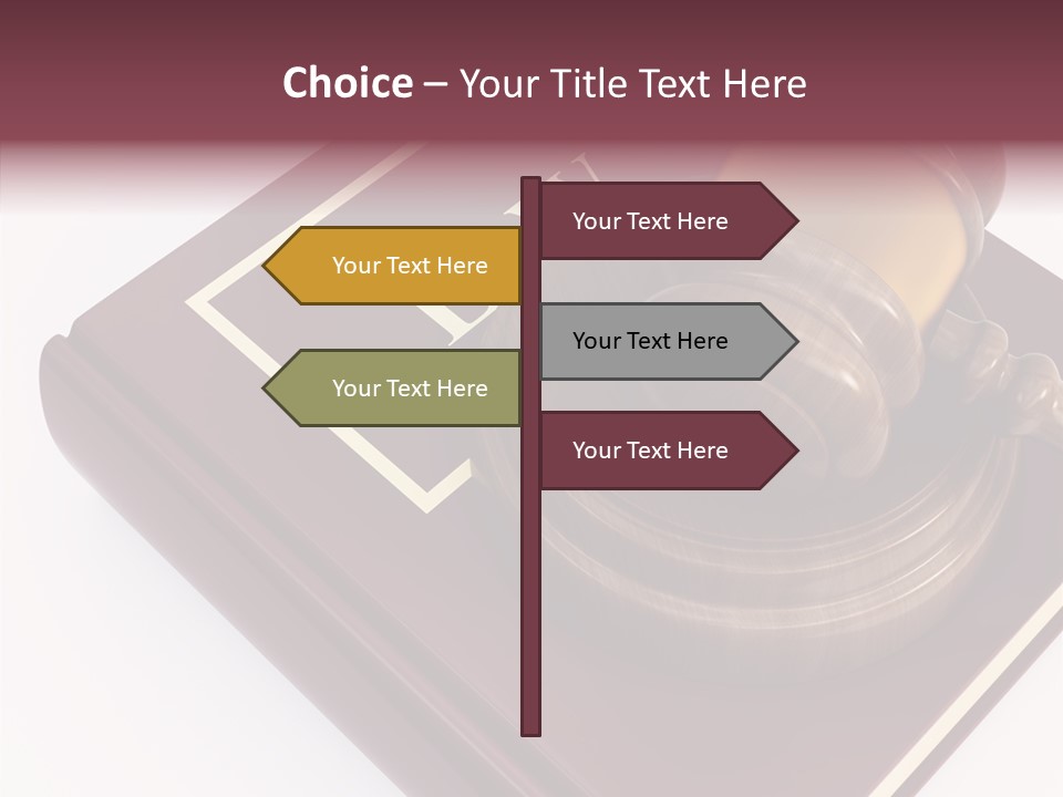 Grandmother Finger Assist PowerPoint Template