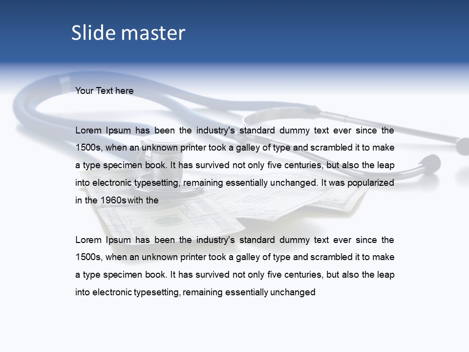 Caregiver Sharing Holding Hands PowerPoint Template