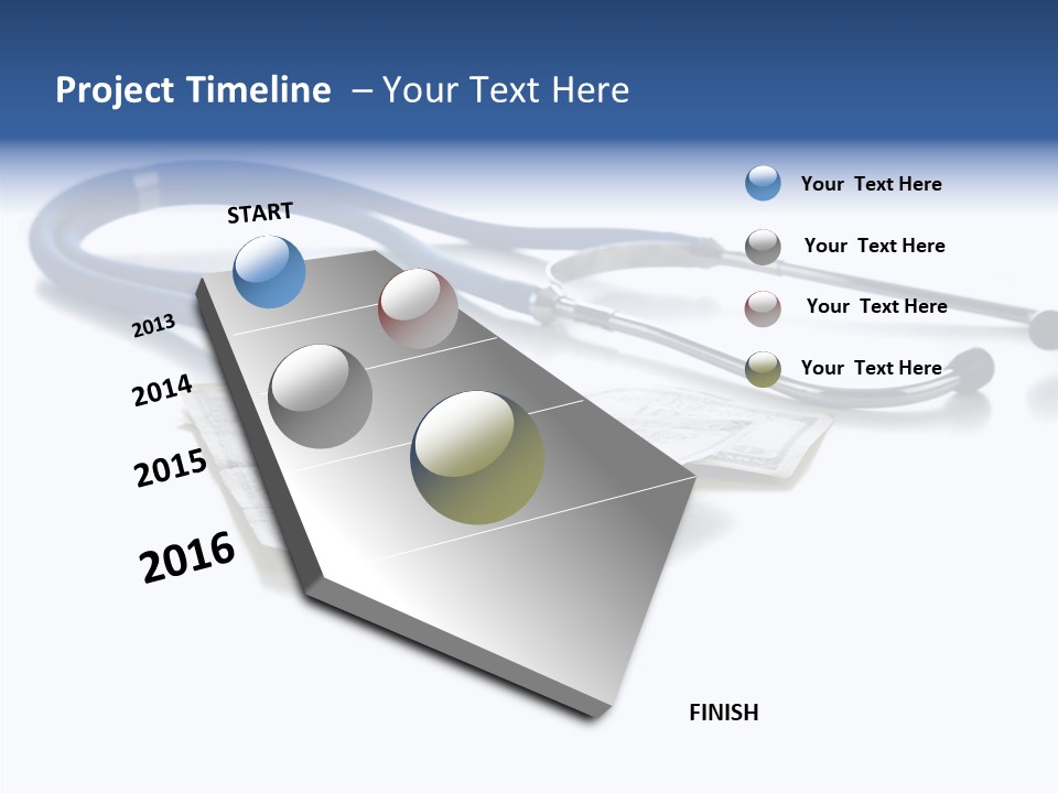 Caregiver Sharing Holding Hands PowerPoint Template