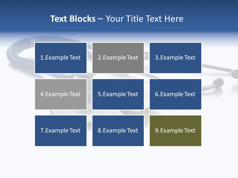 Caregiver Sharing Holding Hands PowerPoint Template