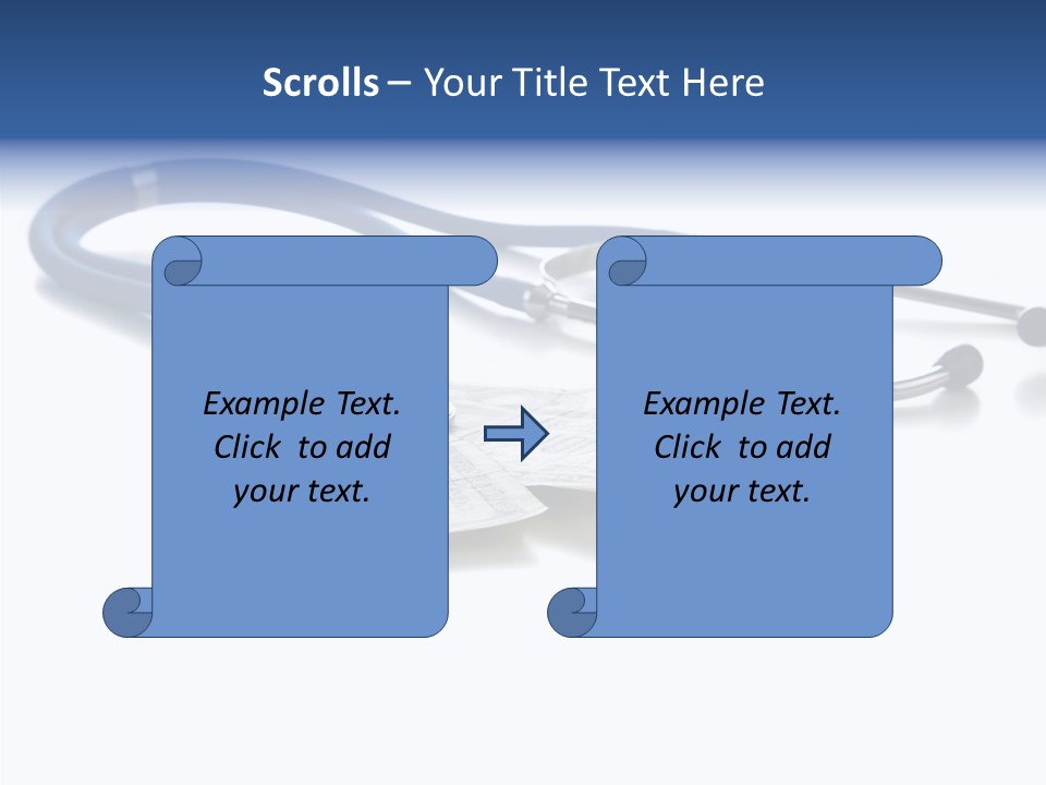 Caregiver Sharing Holding Hands PowerPoint Template
