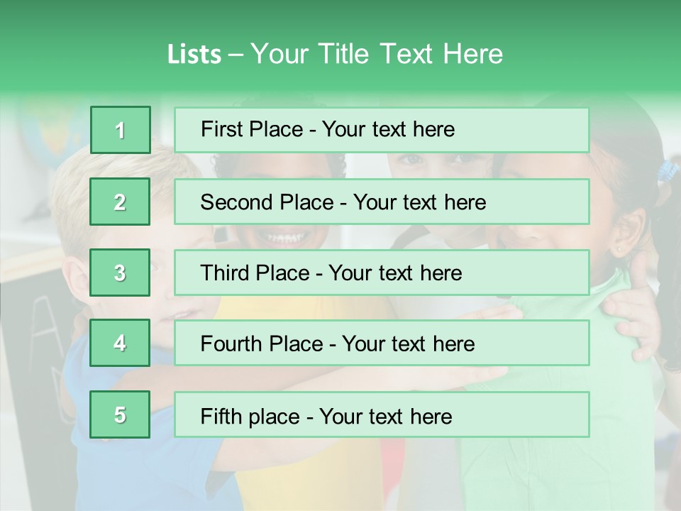 Old Elder Help PowerPoint Template