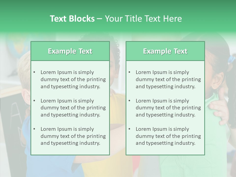 Old Elder Help PowerPoint Template