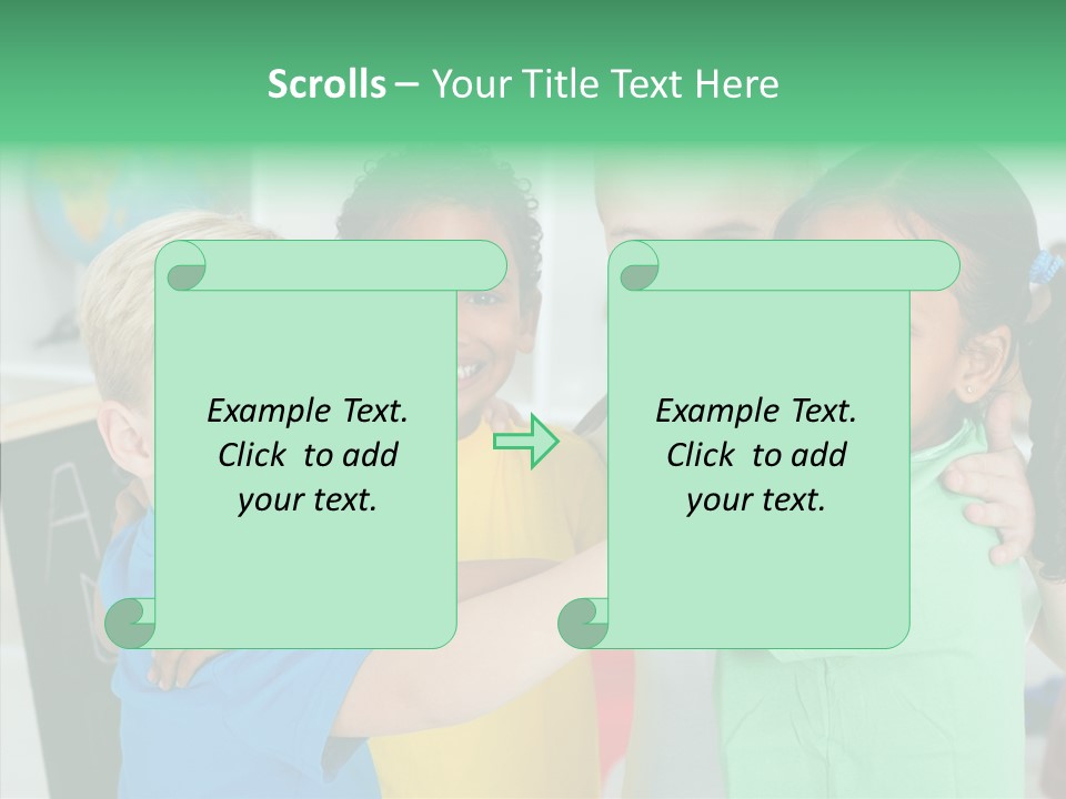 Old Elder Help PowerPoint Template