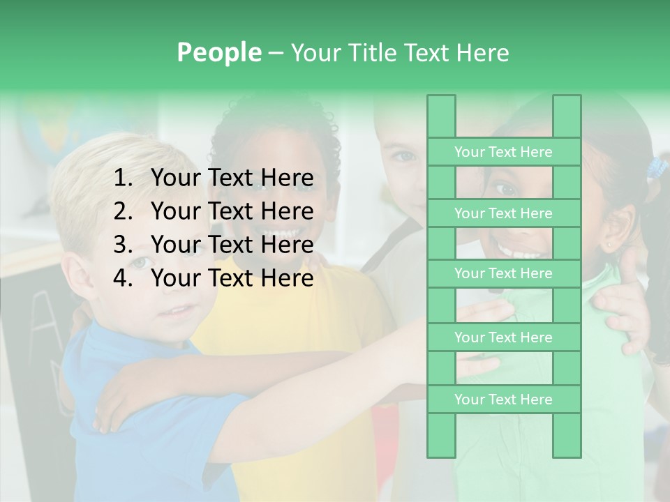 Old Elder Help PowerPoint Template