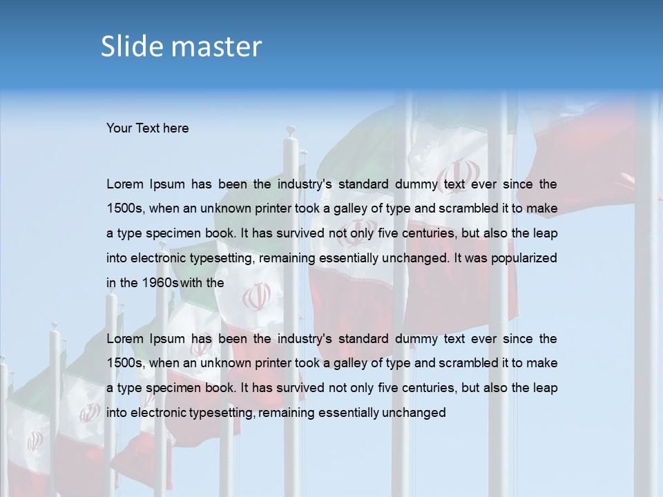 Young Finger Hold PowerPoint Template