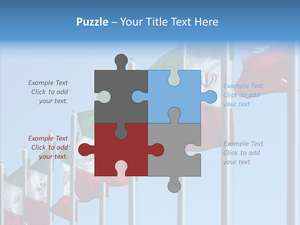 Young Finger Hold PowerPoint Template