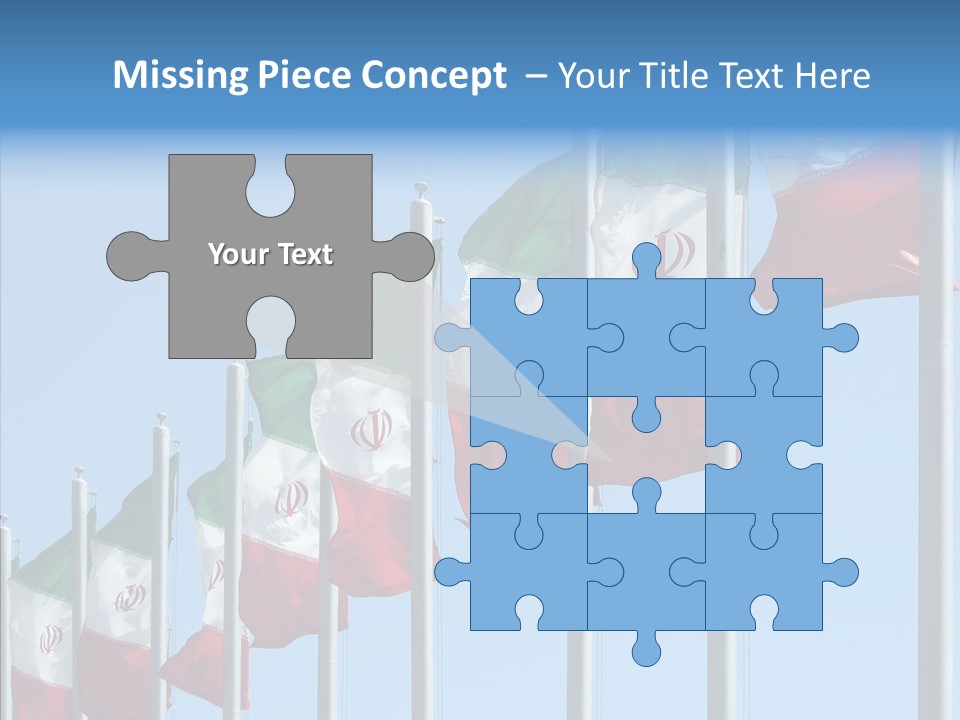 Young Finger Hold PowerPoint Template