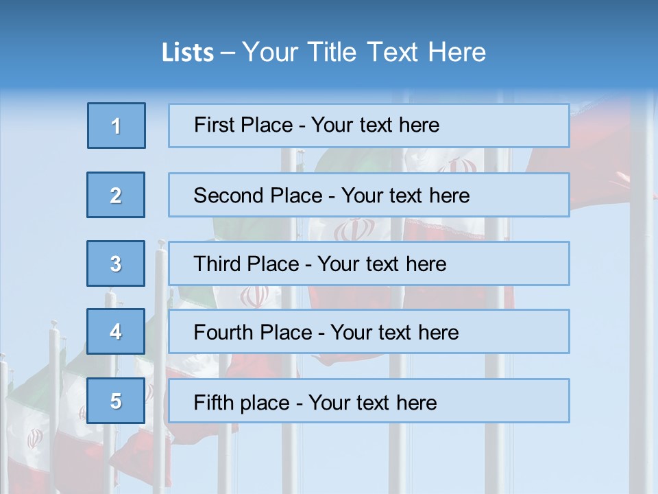 Young Finger Hold PowerPoint Template