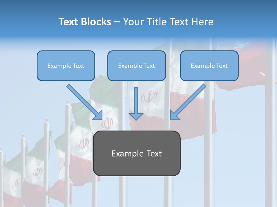 Young Finger Hold PowerPoint Template