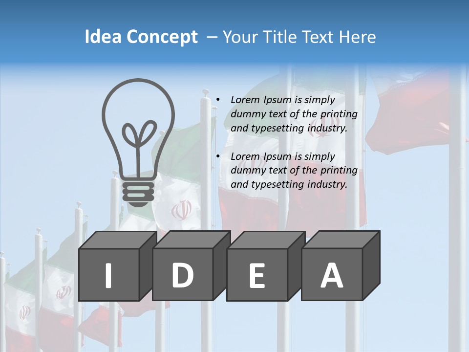 Young Finger Hold PowerPoint Template