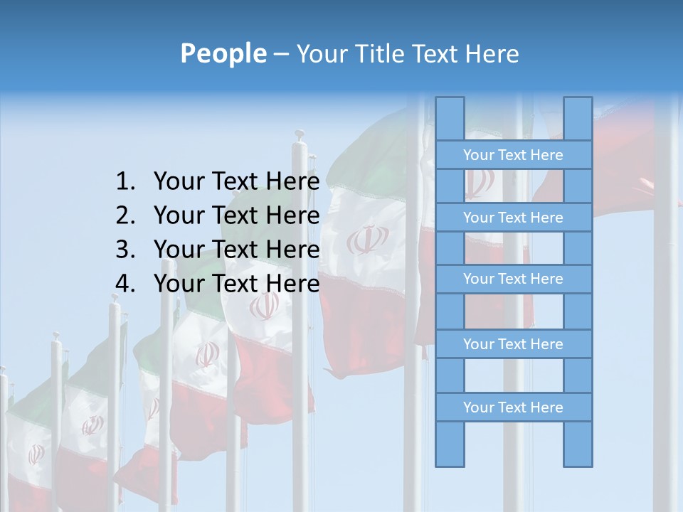 Young Finger Hold PowerPoint Template