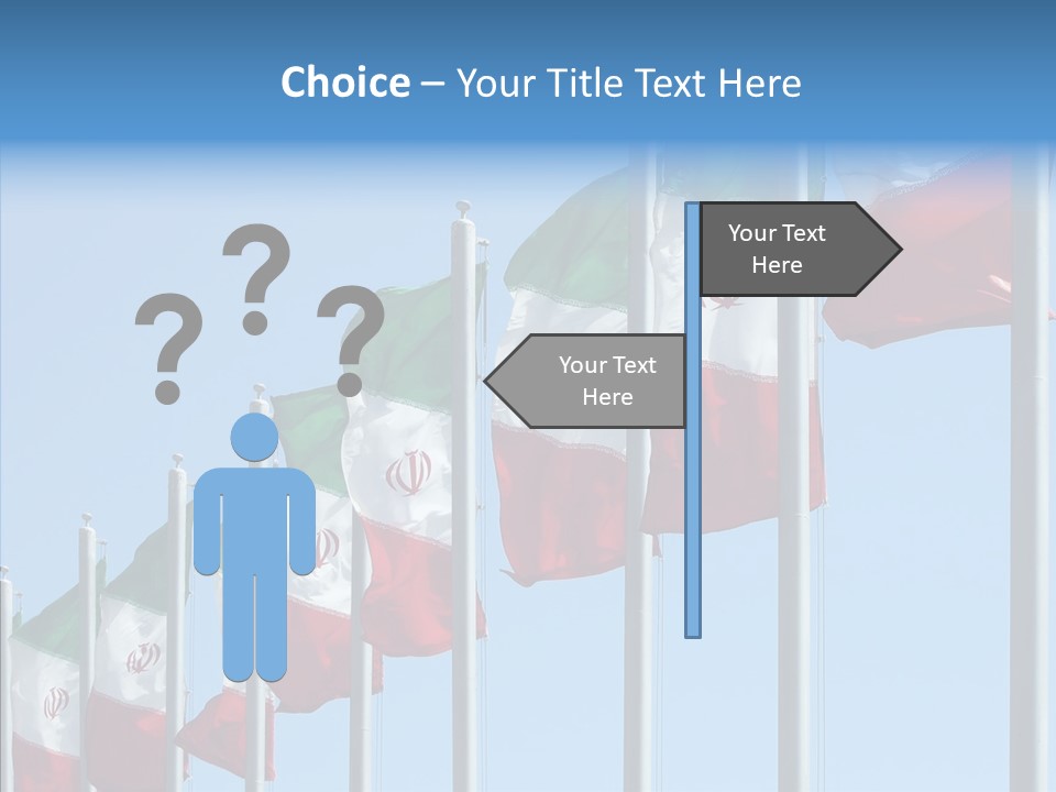 Young Finger Hold PowerPoint Template