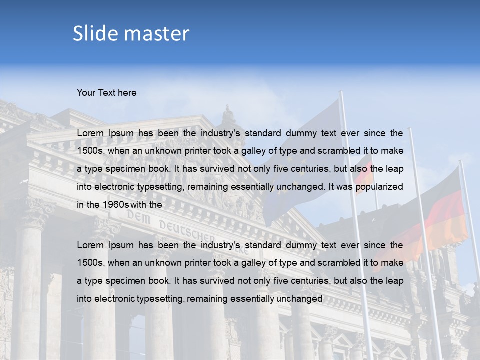 Senior  Aging Close Up PowerPoint Template