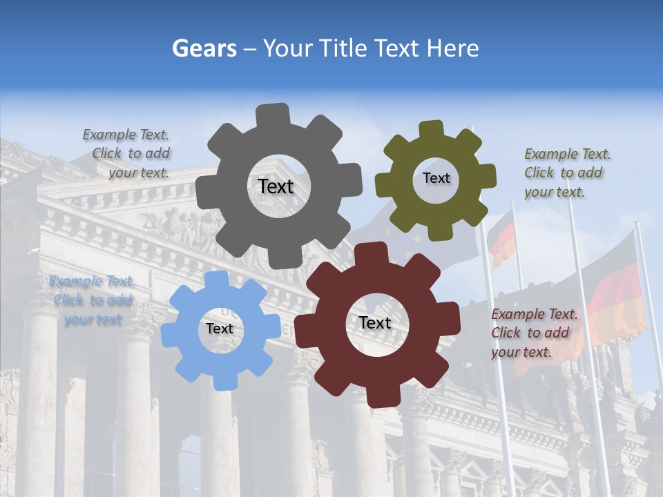 Senior  Aging Close Up PowerPoint Template