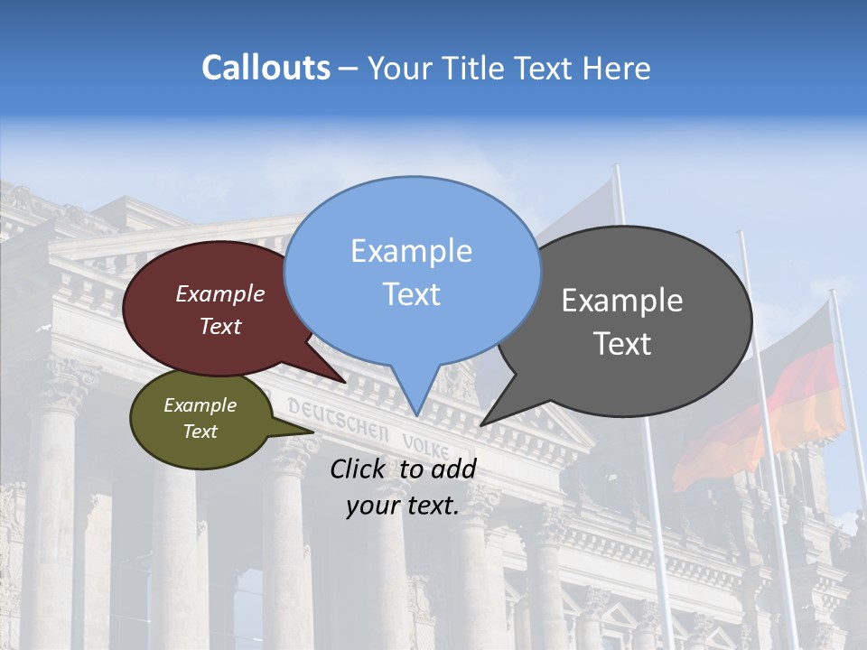 Senior  Aging Close Up PowerPoint Template