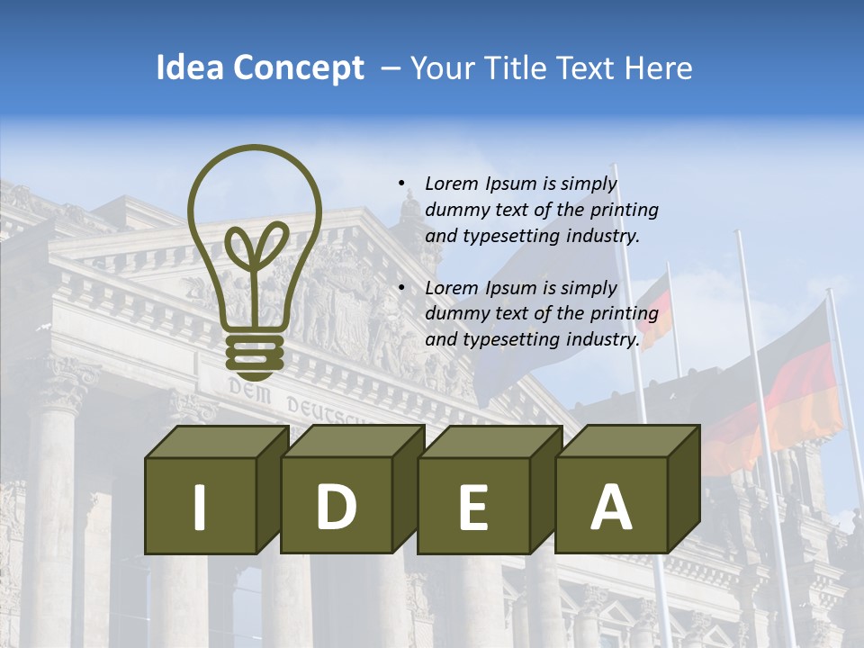 Senior  Aging Close Up PowerPoint Template