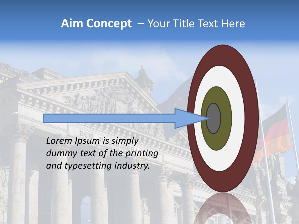 Senior  Aging Close Up PowerPoint Template