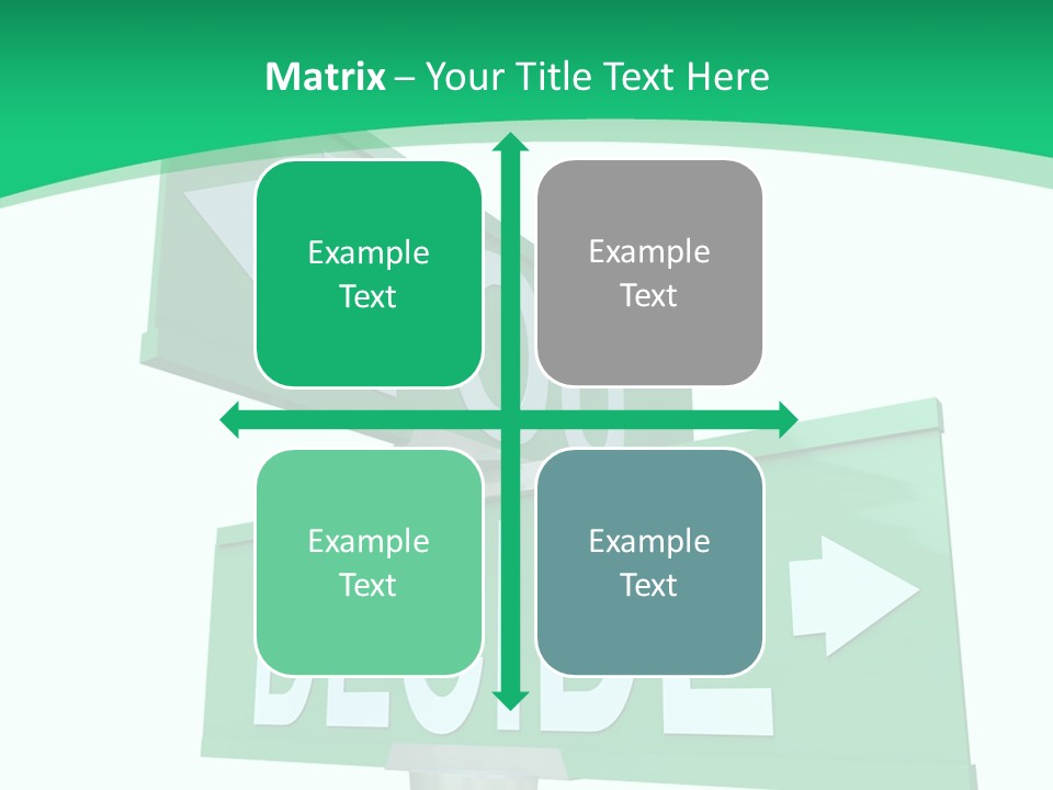 Elderly White Background Two PowerPoint Template